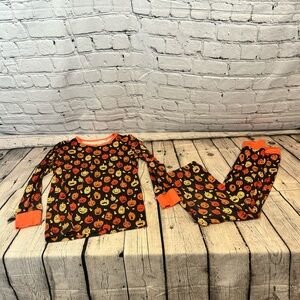 George Hats Halloween Pumpkin Bamboo Pajama Set